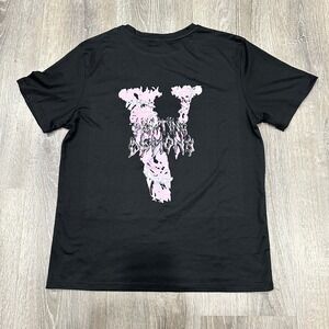 NEWS New Fashion Vlone x‎ Fighting Demons TShirt Men's Medium Black Band Tshirt